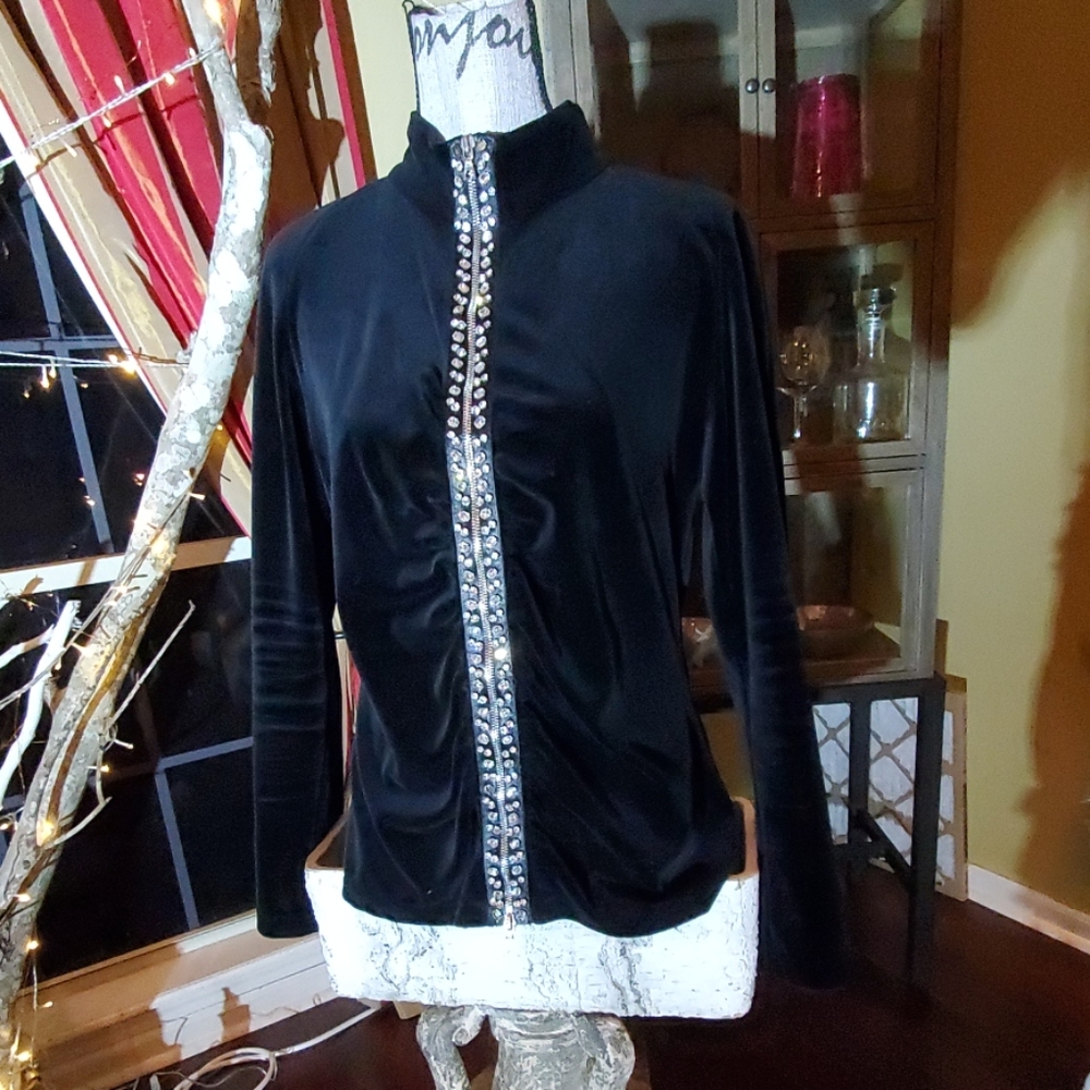 (SOLD)Neimon Marcus Exclusive Velour Jacket